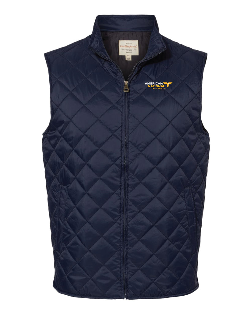 Weatherproof Men's Vintage Diamond Quilted Vest 207359
