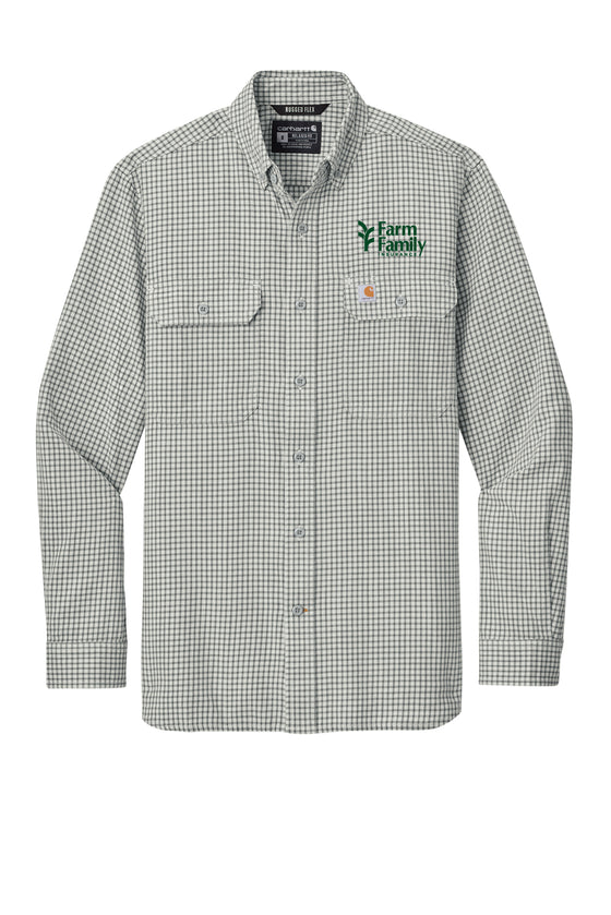 Carhartt® Rugged Flex® Plaid Long Sleeve Shirt - CT107109