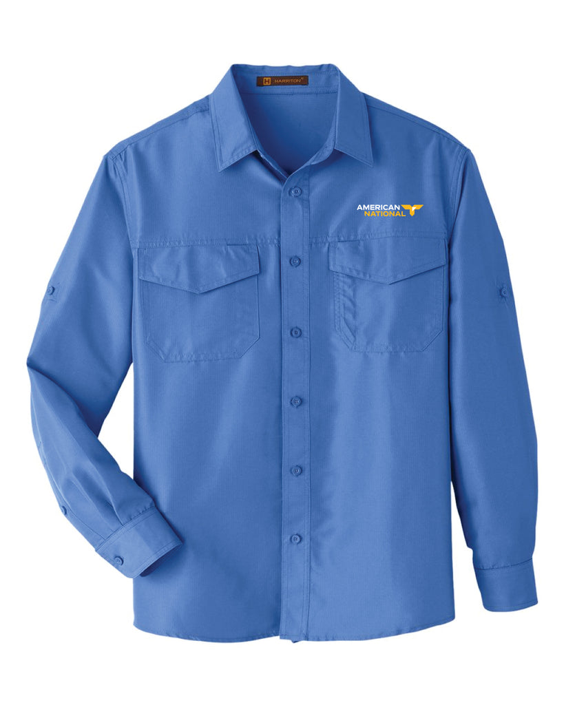 Harriton Men's Key West Performance Staff Shirt M580L