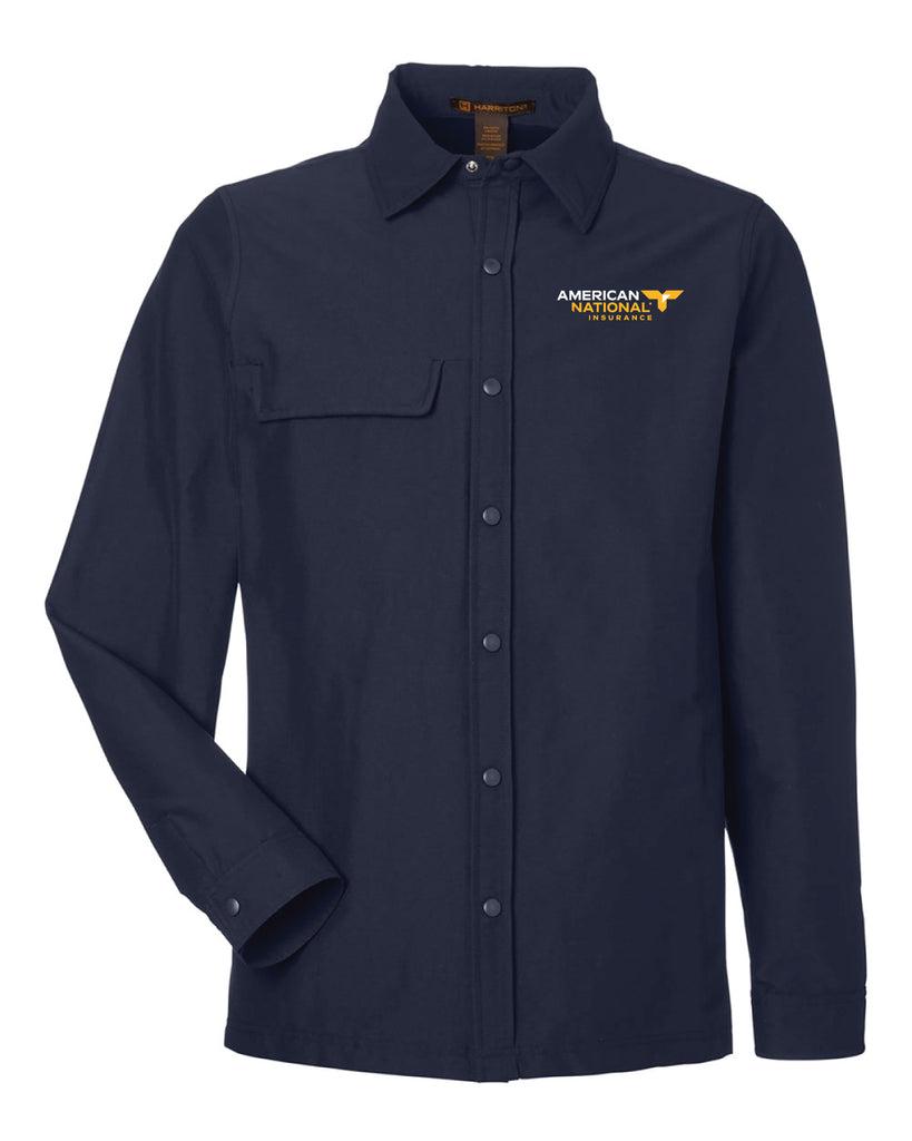 Harriton Unisex Flex Twill Overshirt M72
