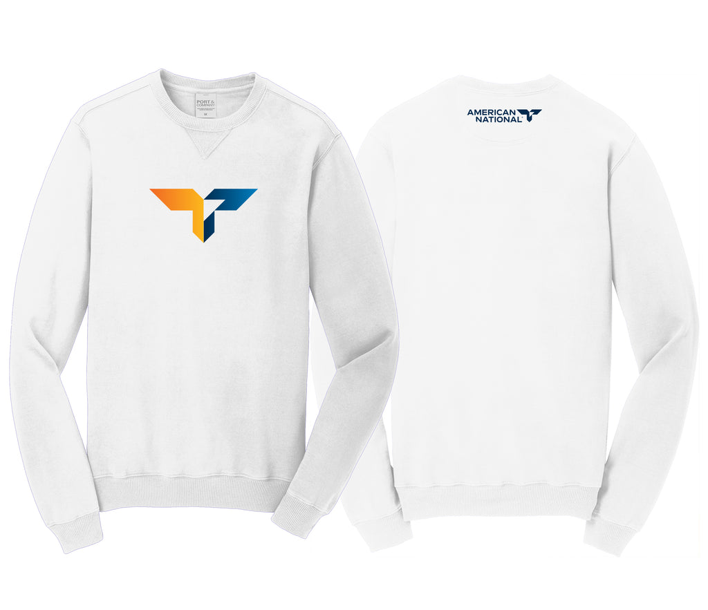 Port & Company® Beach Wash® Garment-Dyed Crewneck Sweatshirt - PC098