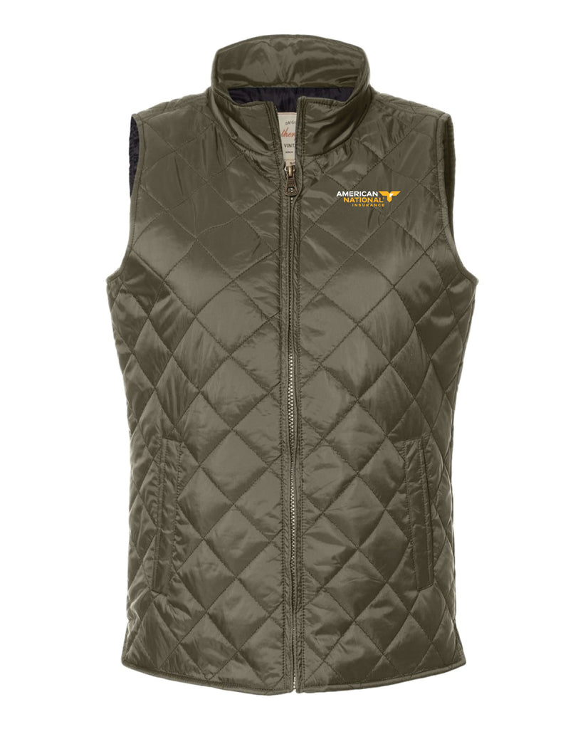 Weatherproof Women's Vintage Diamond Quilted Vest W207359